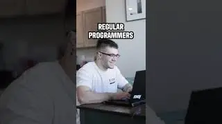 Regular Programmers VS Jake The Brogrammer😤 #shorts #programming #coding