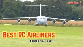 BEST COMPILATION of RC AIRLINERS 2024 | PART 7