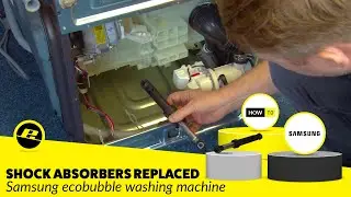 How to Replace the Shock Absorbers on a Samsung ecobubble Washing Machine