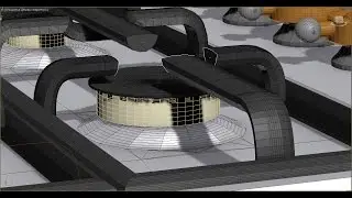 3ds max варочная панель. Часть 3. Конфорки