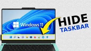 Hide Taskbar Windows 11: How to hide Windows 11 Taskbar