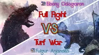 Ebony Odogaron VS Fulgur Anjanath (FULL FIGHT) Turf war
