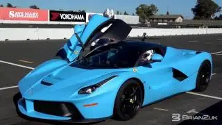 LaFerrari ride Sonoma raceway