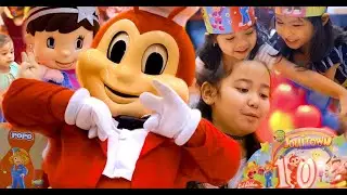 Jollibee Birthday Party - Jollitown Party Package with Twirly and Jollibee