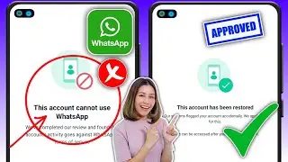 How to Fix this account is not allowed to use WhatsApp due to spam Problem Solution !!