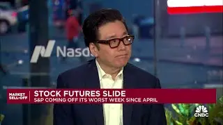 The market sell-off will end up looking like a growth scare, says Fundstrats Tom Lee