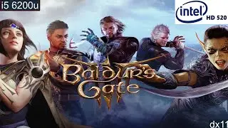 Baldurs Gate III Intel HD 520 (dx11)