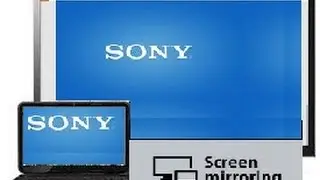 How to Mirror / Screen cast your laptop to Sony Bravia TV via Wi Fi