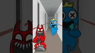 Evil Banban Pit Trap😱Rainbow Friends vs Evil Banban Animation 