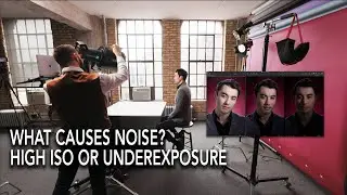 Does High ISO or Underexposure Cause More Noise? Canon EOS R5 Noise Test in Studio
