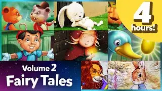 Fairy Tales Stories in English Volume 2 Bedtime Storybook Compilation 📚 4H of the Best Stories