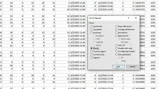 How to remove thousands of blank rows from a database in just 10 seconds || Remove multiple rows.