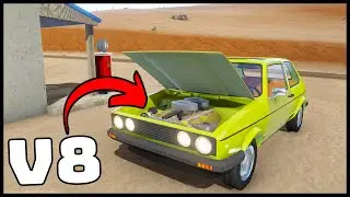 V8 В СТАРЫЙ ГОЛЬФ! Как Он ПОЕДЕТ? - The Long Drive