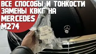 Замена КВКГ на Mercedes М274 разными способами. Настолько ли все сложно, как описывают другие?!