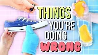 10 Things Youre Doing Wrong / Life Hacks You Need to Know!! | JENerationDIY