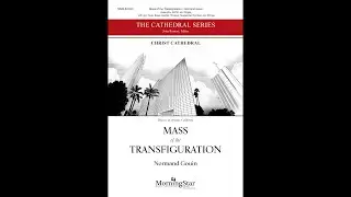 Mass of the Transfiguration by Normand Gouin - Scrolling Score