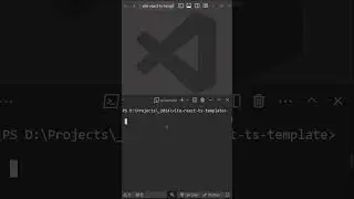 Создаем шаблон Vite+React+Typescript 