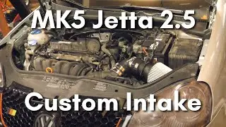 MK5 Jetta 2.5 Custom Intake | Step By Step