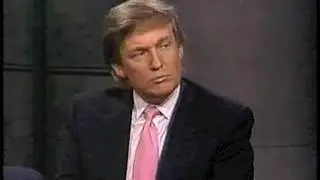 Donald Trump on Letterman, May 21, 1992