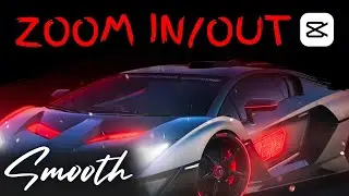 How To Create Smooth Zoom In/Out Edits & Transitions in Capcut Mobile | Capcut Tutorial