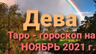 Дева Таро - гороскоп на НОЯБРЬ 2021 г.