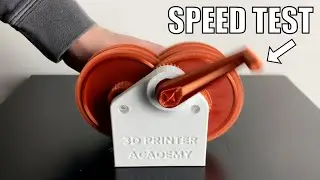 3D Printed Gearbox - Speed Test [Episode 2]