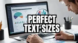 How to Increase Decrease Font Size Matrix Power BI