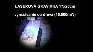 Vyrezávanie dreva laserom