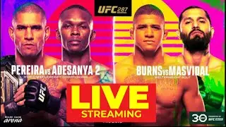 UFC 287 PRESS CONFERENCE: Pereira vs. Adesanya 2  | LIVE STREAM COVERAGE