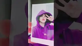 BTS 💜  Jimin-Artist made purple hoodie. #jimin #parkjimin #chimchim #jiminie #bts