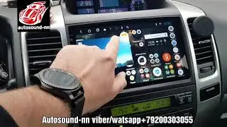 Штатная Магнитола Zhihang IPS 2.5D 9Toyota Land Cruiser Prado 120(4 ядра 2/32)android 8.1