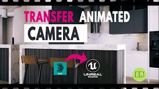 🎦 How to Transfer Animated Camera 3ds Max to Unreal Engine 5 -CineCamera