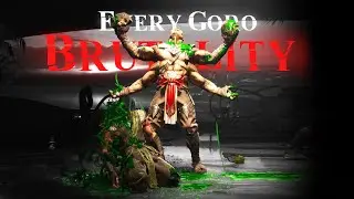 Every Goro Brutality in MK1...