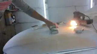 Подготовка к покраске. Грунтовка и его перетирка.