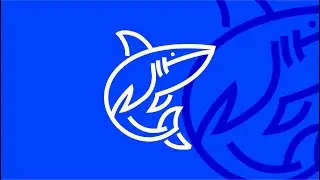 Mengagumkan! Desain Logo Lineart 'Shark' yang Menginspirasi