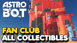 Astro Bot - Fan Club 100% Walkthrough (All Bots & Puzzle Pieces)