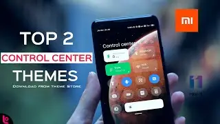 Enable MiUi 12 Control center on MIUI 11 | Top 2 Official MIUI 11 themes with Control Center