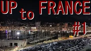 Всей семьей на яхту!👏⛵ Путь до Франции и паром🚢 в первый раз! #1