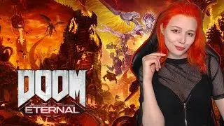 Обзор игры DOOM Eternal 2020 прохождение на русском сложность КОШМАР