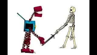 демон коробок vs приспешника скелета