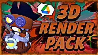 BRAWL STARS 3D RENDER PACK [GOOGLE DRİVE] (LİNK AÇIKLAMADA!!!)
