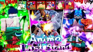 [CODE] FULL GEAR 5 UPDATE & UNITS SHOWCASE | ANIME LAST STAND