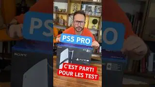 PS5 PRO EN TEST ⚠️ C’EST PARTI !!!