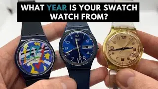 What year is your Swatch watch from and when was it released? Are there Swatch watches with no year?