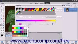Photoshop Elements 2018 Tutorial Using the Gradient Editor Adobe Training