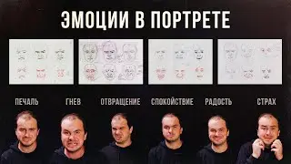 «ЭМОЦИИ В ПОРТРЕТЕ» Видео-урок от Дениса Чернова | Онлайн-школа Akademika