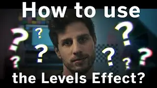 How to use the levels effect in After Effects