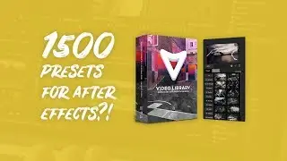 1500 Motion GFX Scenes & Presets for After Effects!