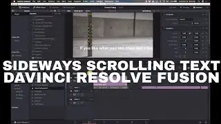 Long Scrolling Text in Davinci Resolve Fusion 15