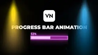 How to Make Progress Bar Animation in Vn Video Editor || Loading Bar Animation Tutorial